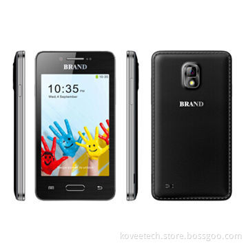 GSM Phones, Dual-core, Low End, 4.0-inch Android System SC6825, OEM Welcomed